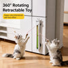 Automatic Wall-Mounted Cat Teaser Toy for Interactive Play