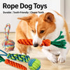 Squeaky Rope Chew Toys for Small and Medium Dogs