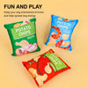 Potato Chip Plush Crinkle Toy for Dogs and Cats