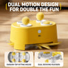 Interactive Electric Whack-a-Mole Cat Toy with Feather Teaser