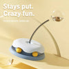 Interactive Cat Toys with Treat Spinner, Wand & Yarn Balls