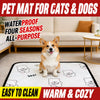Reversible Waterproof Pet Mat for Dogs and Cats
