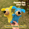 Squeaky Mop-Style Dog Toy for Small and Medium Dogs