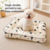 Cotton-Linen Pet Bed Mat for Dogs & Small Pets