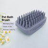 Pet Bathing & Grooming Brush for Dogs and Cats