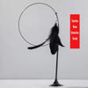 Cat Teaser Wand Toy with Suction Cup Base