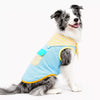 Lightweight Cotton-Linen Dog Vest with Bow Tie for Summer