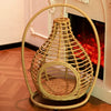 Handwoven Rattan Hanging Basket Pet Bed