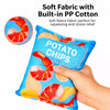 Potato Chip Plush Crinkle Toy for Dogs and Cats