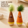 Self-Righting Cat and Puppy Toy for Interactive Play