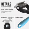 Pet Grooming Comb and Nail Clippers for Dogs and Cats