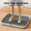 Portable Dog Potty Tray with Cleaning Shovel
