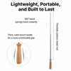 Retractable Cat Teaser Wand with Feather and Plush Attachments