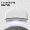 Pet Curved-Tooth Thinning Comb