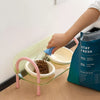 Double Pet Bowl Set with Slow-Feed Design and Splash Control