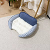 Reversible Curved Pet Bed for Small Dogs and Cats