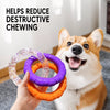 Interactive Dog Tug Ring Toy for Play and Training