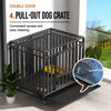 Indoor Metal Dog Crate for Small to Large Dogs