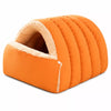 Enclosed Faux Fur Pet Bed