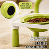Elevated Double Ceramic Pet Bowl for Cats & Dogs