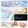 All-Season Waterproof Pet Sofa Bed with Removable Cover