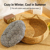 Woven Rattan Cat Bed for Cats and Small Dogs