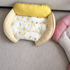 Reversible Curved Pet Bed for Small Dogs and Cats