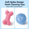 Dog Squeaky Chew Toy Set for Play and Solo Entertainment