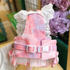 Small Dog Summer Dress with Matching Leash