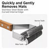 Double-Sided Stainless Steel Dog & Cat Deshedding Comb