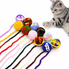 Hanging Yarn Ball Cat Toy for Independent Play
