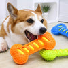 Double-Layer Squeaky Bone Chew Toy for Large Dogs