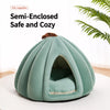Enclosed Cat & Dog Bed House – Cozy All-Season Pet Bed