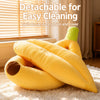 Banana-Shaped Pet Bed for Dogs & Cats