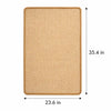 Wall-Mount Cat Scratcher Pad for Vertical Scratching