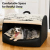 Cozy Washable Tent-Style Dog Bed for Small to Large Dogs