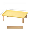 Elevated Pet Feeding Stand with Wooden Legs for Cats and Dogs