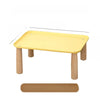 Elevated Pet Feeding Stand with Wooden Legs for Cats and Dogs