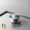 Elevated Pet Bowl Stand with Stainless Steel Bowls