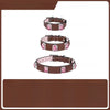 Jeweled Faux Leather Collar for Dogs and Cats