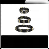 Jeweled Faux Leather Collar for Dogs and Cats