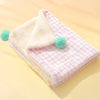 Cotton-Linen Pet Blanket Mat for Cats & Dogs