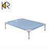 Elevated Pet Bed with Steel Frame and Washable Fabric