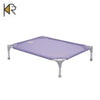 Elevated Pet Bed with Steel Frame and Washable Fabric