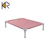 Elevated Pet Bed with Steel Frame and Washable Fabric