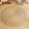 Round Woven Cattail Grass Cat Scratcher Mat