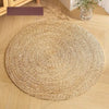 Round Woven Cattail Grass Cat Scratcher Mat