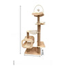 Cat Tree with Cat House, Scratching Posts & Sisal Toy