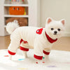 Four-Legged Polar Fleece Coat for Small Dogs and Cats