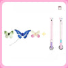Retractable Cat Teaser Wand with Replaceable Toy Head